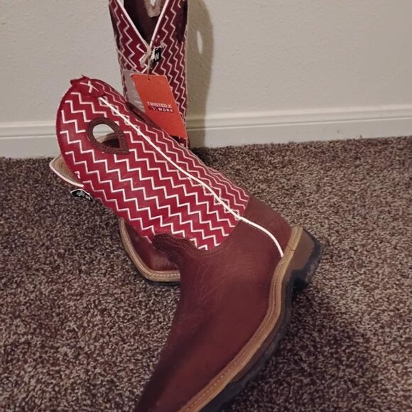 Twisted x Steel toe boots - Picture 1 of 2